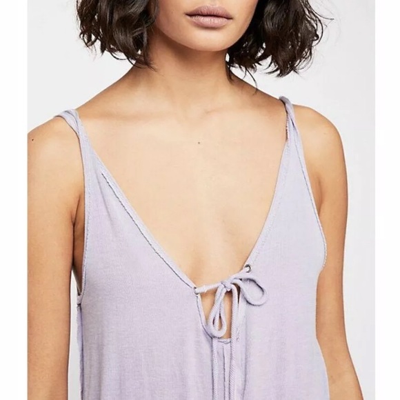 FREE PEOPLE Scarlett Loose Oversized Tank Top S - Picture 4 of 8